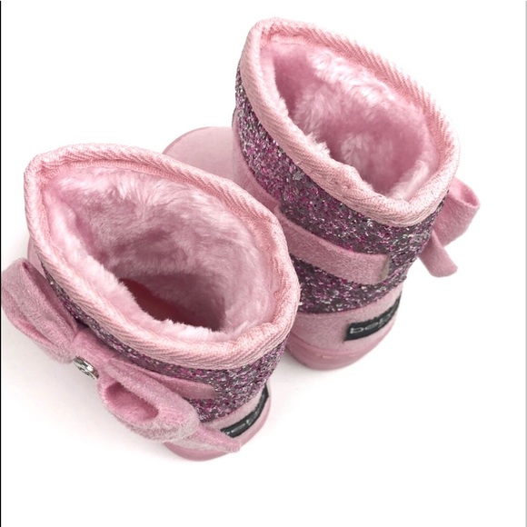 Bebe Glitter Toddler Boot with Bow - Picture 4 of 4